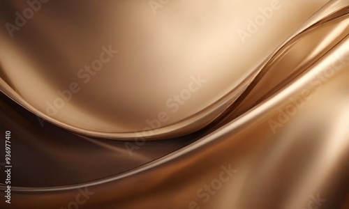 brown and gold background with smooth lines