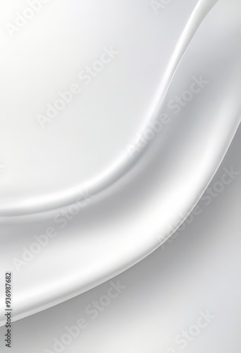 Wallpaper Mural white background with smooth lines Torontodigital.ca