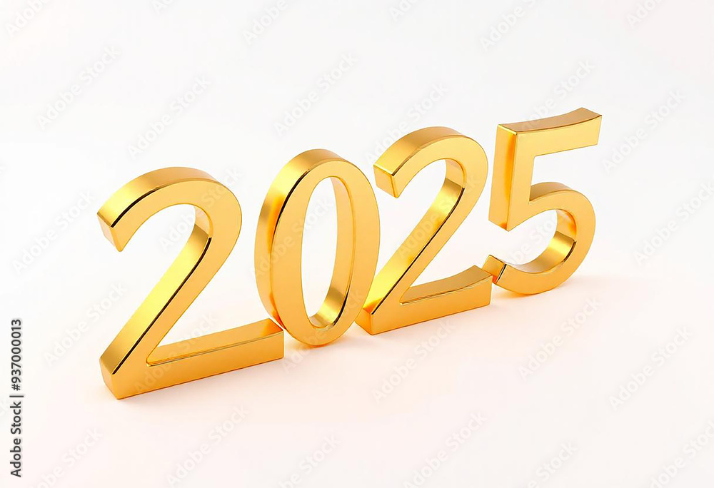 Happy new year 2025 typography Design Happy new year 2025 typography Design