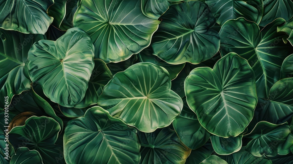 Lush Green Foliage Pattern Lush Green Foliage Pattern