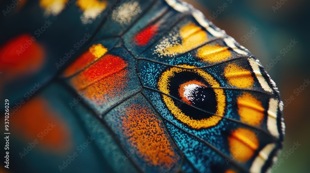 Close-up of a Butterfly's Wing Close-up of a Butterfly's Wing