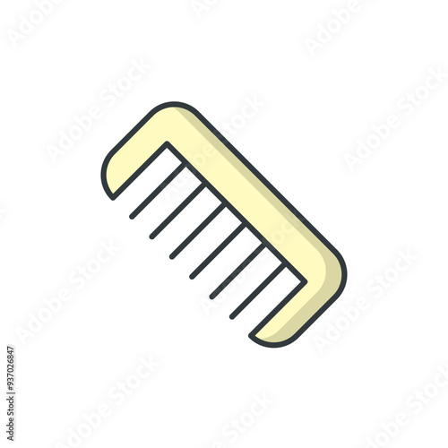 Comb icon vector design templates simple and modern concept