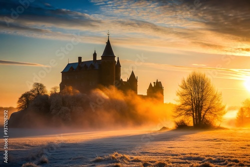 Frozen Dawn Silhouette