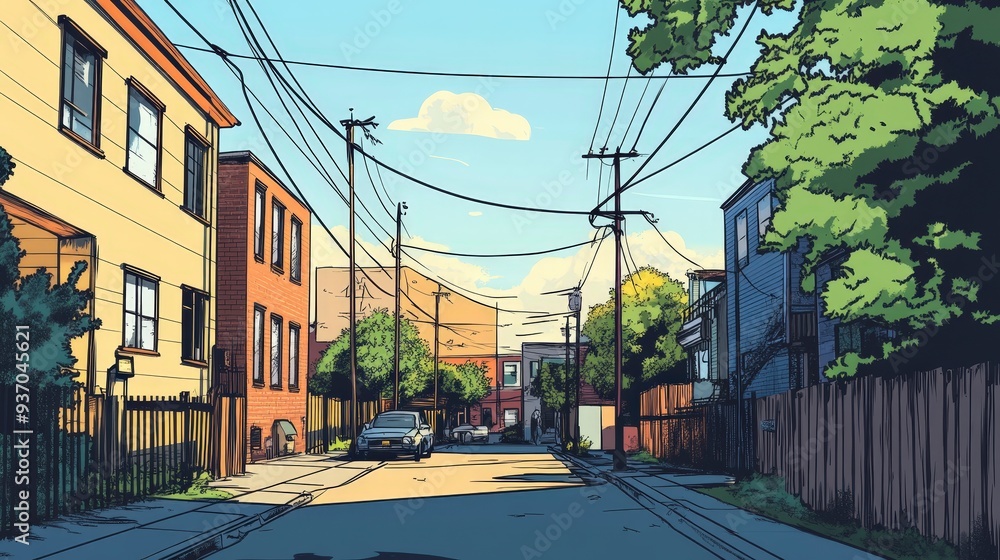 Cartoon Strip Chronicles: Playful Narratives in Flat Design Sequential Art Cartoon Strip Chronicles: Playful Narratives in Flat Design Sequential Art