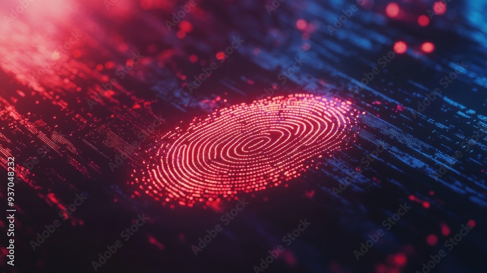 Digital Fingerprint Scan Digital Fingerprint Scan
