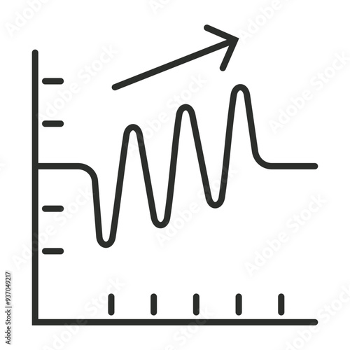Physics outline icons, minimalist vector illustration and transparent graphic element. Isolated on white background