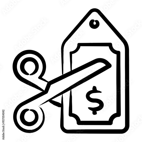 Cost Reduction Icon
