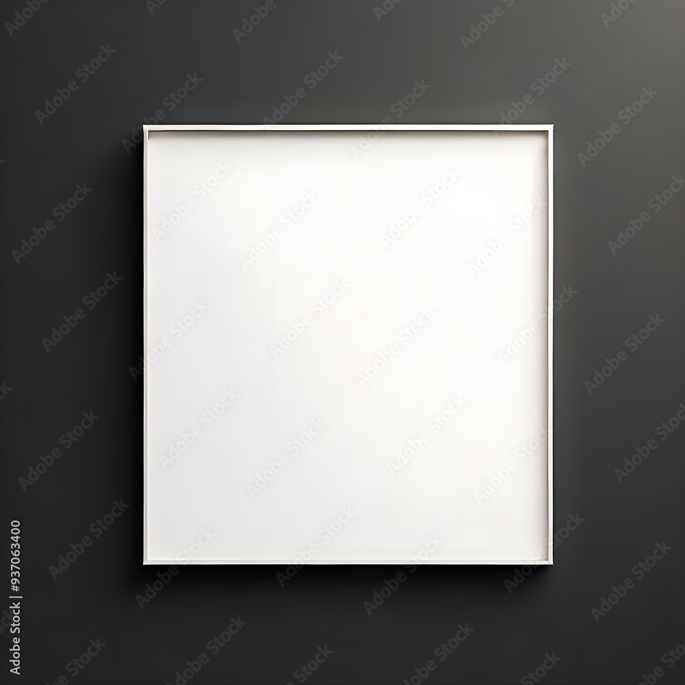 empty frame on the wall empty frame on the wall