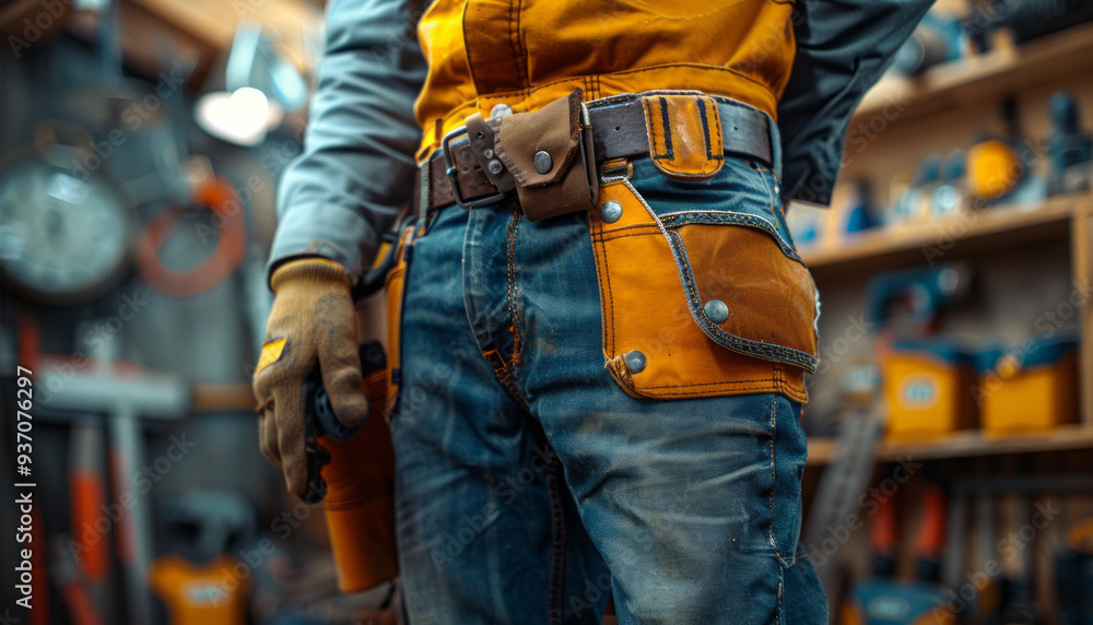create mockup realistic photo of uniform of carpenter with high contrast, create mockup realistic photo of uniform of carpenter with high contrast,