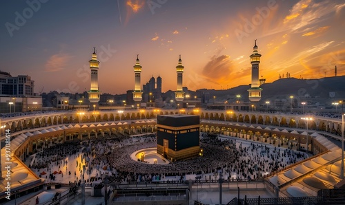 Wallpaper Mural The Holy Kaaba Mecca.  Torontodigital.ca