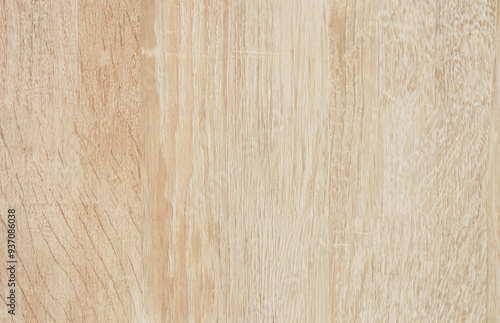 Close-up of Polished Teak Wood Texture