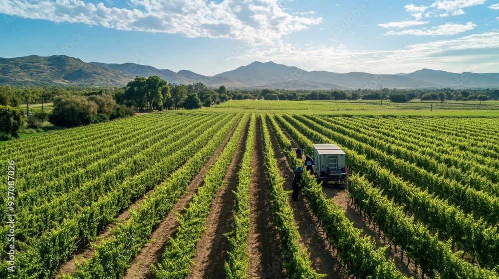 Vineyard Workers. Vineyard Workers.