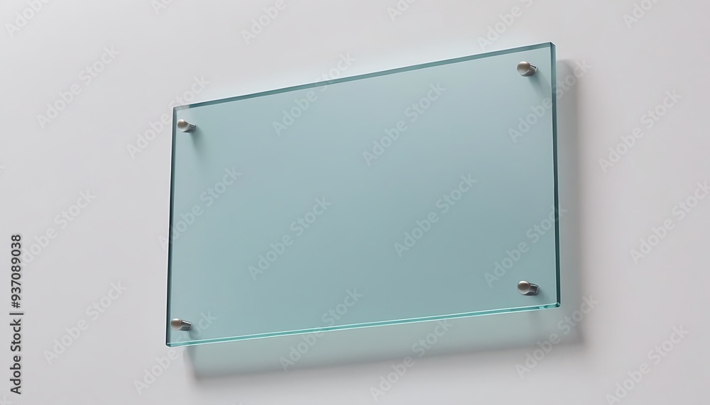blank horizontal rounded rectangle clear acrylic glass methacrylate nameplate realistic brand logo signage mockup wall mounted 3d rendering illustration.14 blank horizontal rounded rectangle clear acrylic glass methacrylate nameplate realistic brand logo signage mockup wall mounted 3d rendering illustration.14