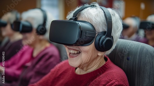 Elderly Woman VR Experience.