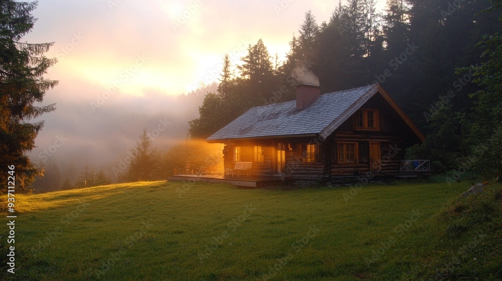Cozy Cabin in the Woods at Cozy Cabin in the Woods at