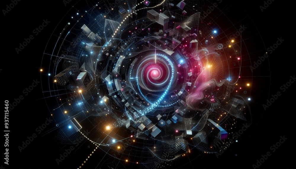 Abstract dark background Abstract dark background