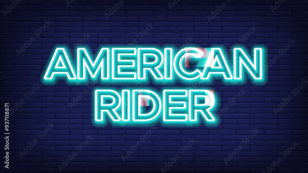 American race, rider sports man, ride, motorbike, t, neon American race, rider sports man, ride, motorbike, t, neon