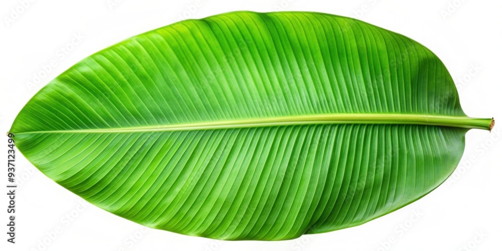 Green banana leaf isolated on background, banana leaf, green, isolated,tropical, background, fresh, vibrant, nature, plant Green banana leaf isolated on background, banana leaf, green, isolated,tropical, background, fresh, vibrant, nature, plant