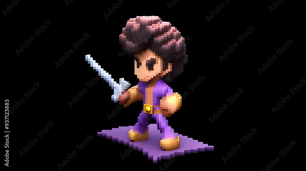 Prince Game 3d pixel Cartoon Prince Game 3d pixel Cartoon