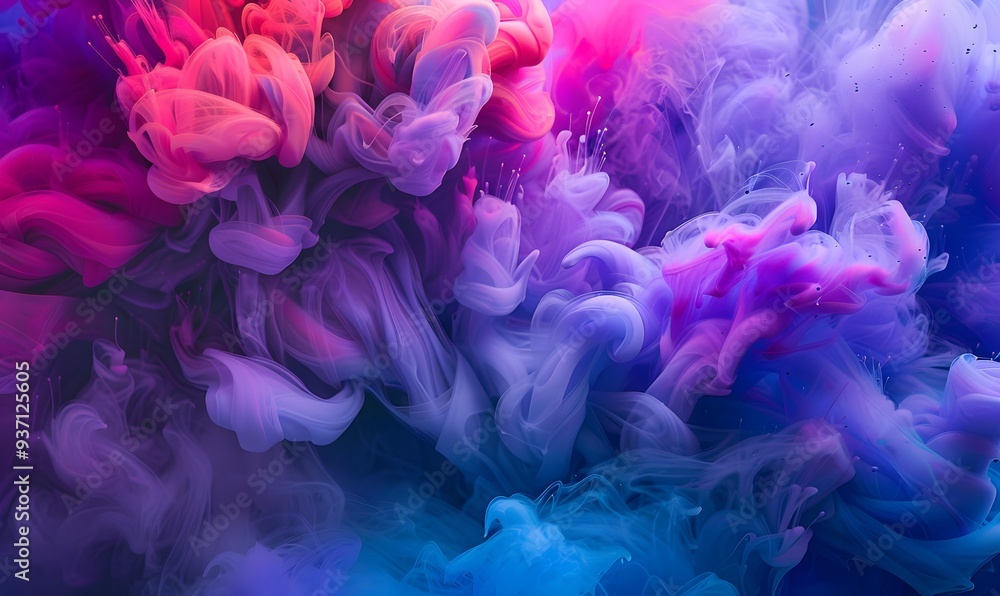 Abstract ink splash background. Abstract ink splash background.