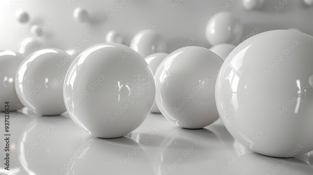 A shiny silver sphere, reflecting a blue sky like a crystal ball, rests amidst sparkling silver rings and a delicate silver Christmas decoration, creating an abstract composition of light and shadow A shiny silver sphere, reflecting a blue sky like a crystal ball, rests amidst sparkling silver rings and a delicate silver Christmas decoration, creating an abstract composition of light and shadow