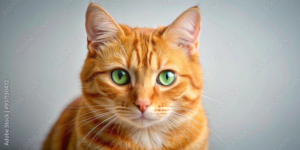 Orange cat with green eyes , orange, cat, green eyes, pet, feline, domestic, animal, fur, whiskers, cute, adorable, fluffy Orange cat with green eyes , orange, cat, green eyes, pet, feline, domestic, animal, fur, whiskers, cute, adorable, fluffy