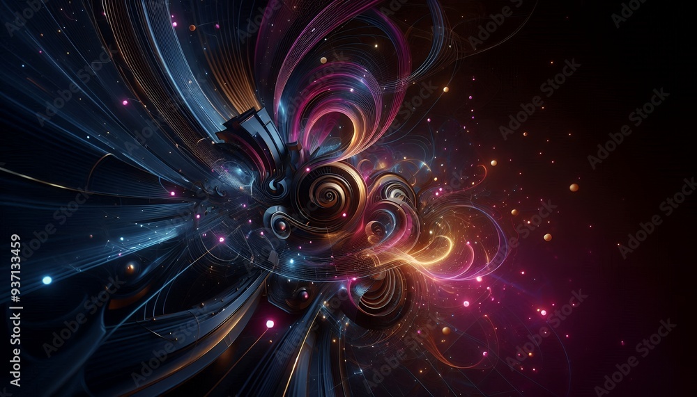 Abstract dark background Abstract dark background