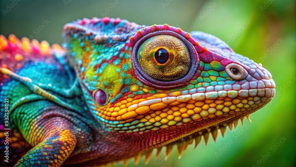 Cameleon with rough skin and bright colors, cameleon, reptile, rough skin, vibrant, camouflage, color changing, exotic Cameleon with rough skin and bright colors, cameleon, reptile, rough skin, vibrant, camouflage, color changing, exotic