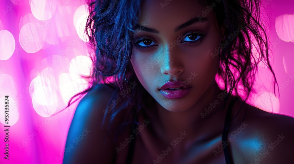 Graceful Elegance - Sensual Fashion Model Poses with Soft Lighting in Modern Studio Shoot Graceful Elegance - Sensual Fashion Model Poses with Soft Lighting in Modern Studio Shoot