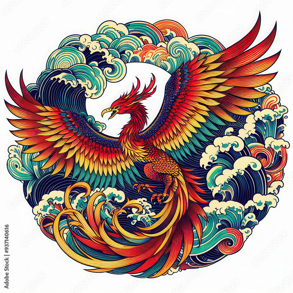 浮世絵/鳳凰 Phoenix フェニックス 浮世絵/鳳凰 Phoenix フェニックス
