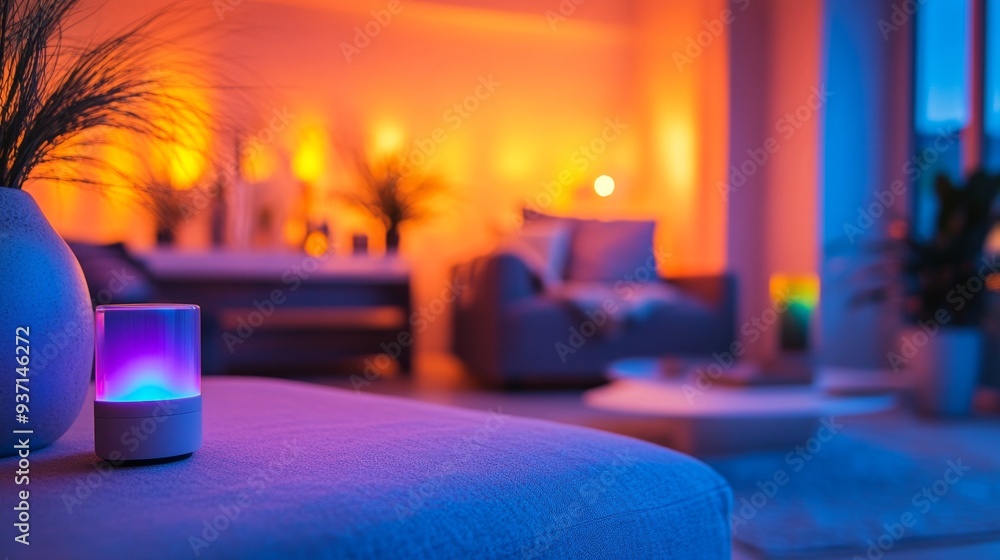 Smart Home with Colorful Mood Smart Home with Colorful Mood