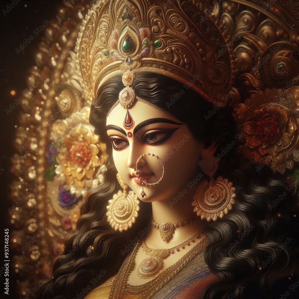Ma Durga or the Indian festival in Bengal Ma Durga or the Indian festival in Bengal