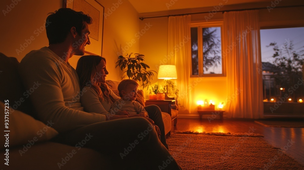 Family Relaxing Together on Family Relaxing Together on