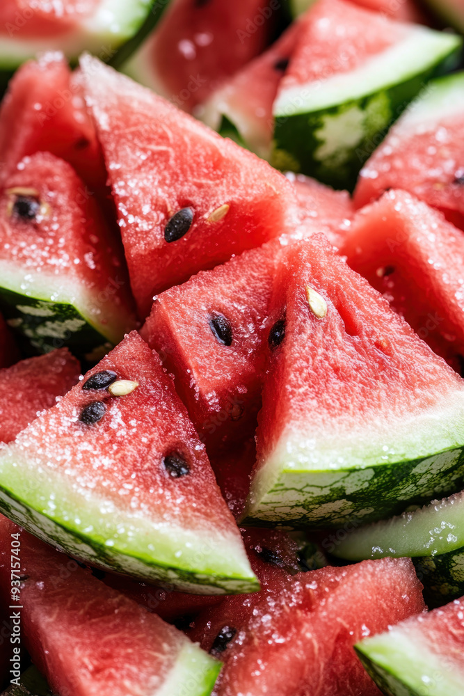 Fresh ripe watermelon fruit for vertical background and social media campaign Fresh ripe watermelon fruit for vertical background and social media campaign
