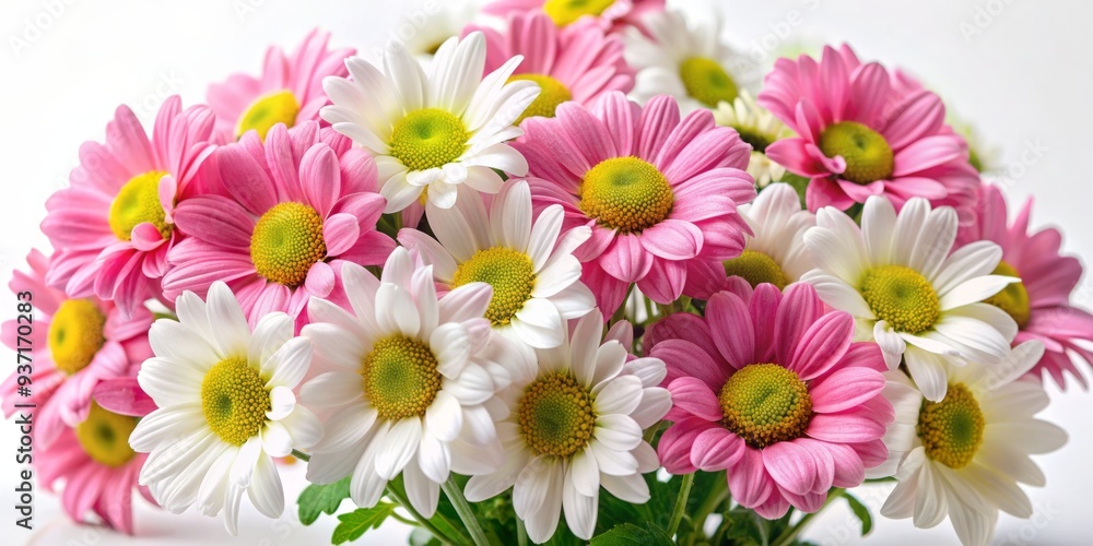 A Bouquet of Delicate Pink and White Daisies, Close-up, Soft Focus, Floral Beauty , daisy, flower, bloom A Bouquet of Delicate Pink and White Daisies, Close-up, Soft Focus, Floral Beauty , daisy, flower, bloom