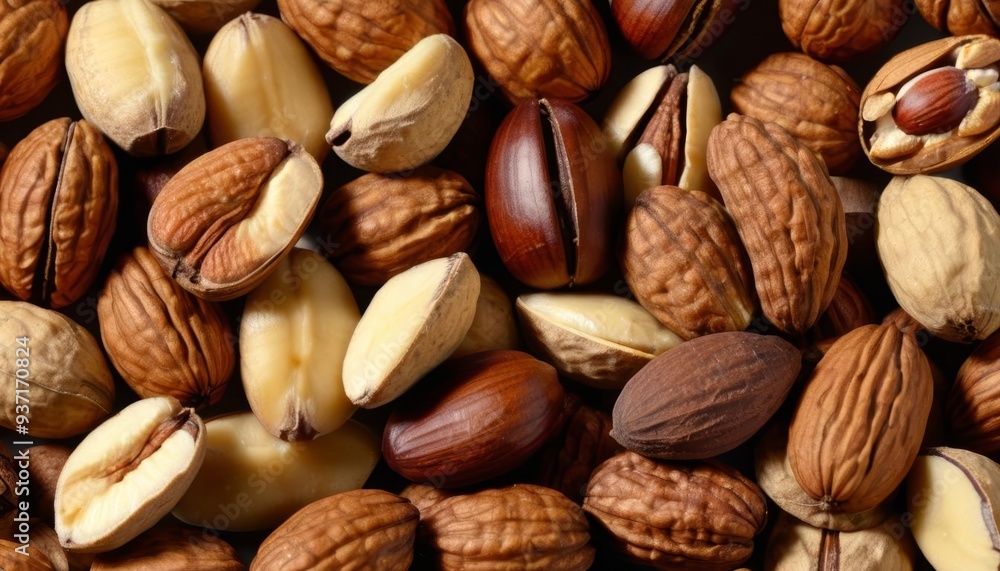 A bountiful collection of almonds fresh and ready to enjoy A bountiful collection of almonds fresh and ready to enjoy