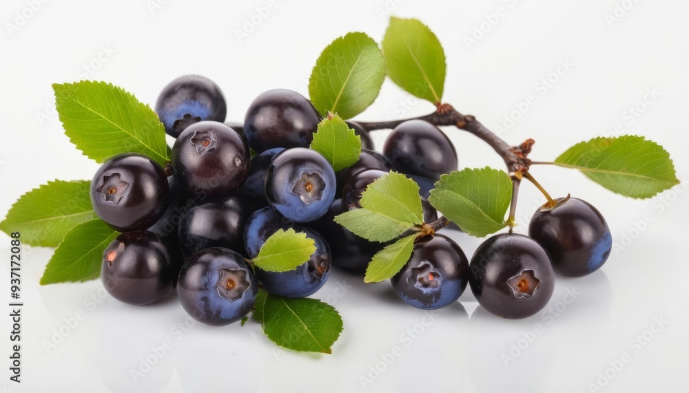 Fresh ripe blueberries ready for harvest Fresh ripe blueberries ready for harvest