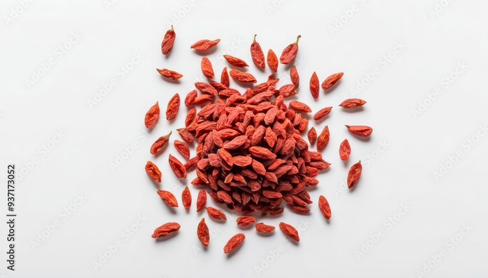 A vibrant display of red chili peppers A vibrant display of red chili peppers