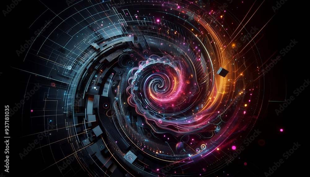 Abstract dark background Abstract dark background