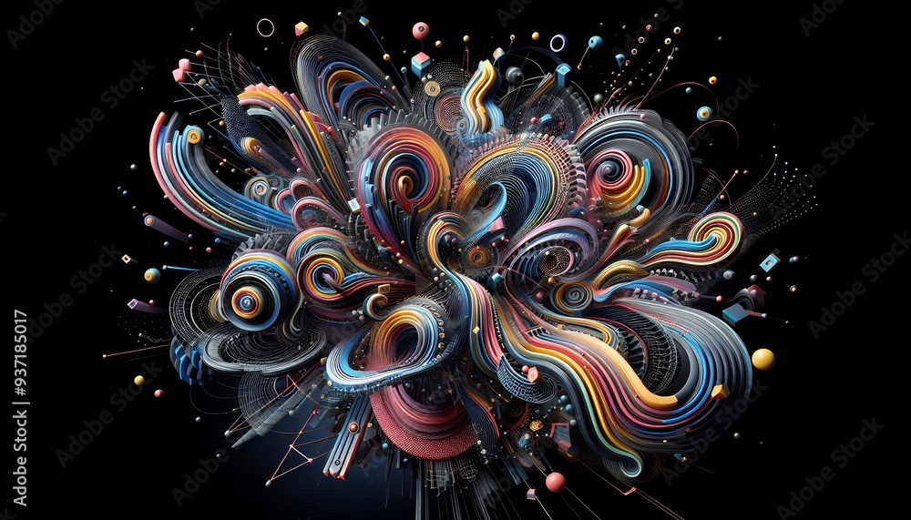 Abstract dark background Abstract dark background