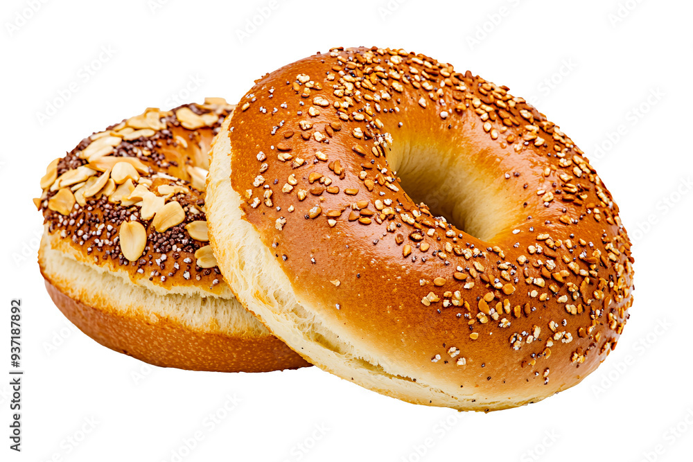 Bagel isolated on transparent background Bagel isolated on transparent background