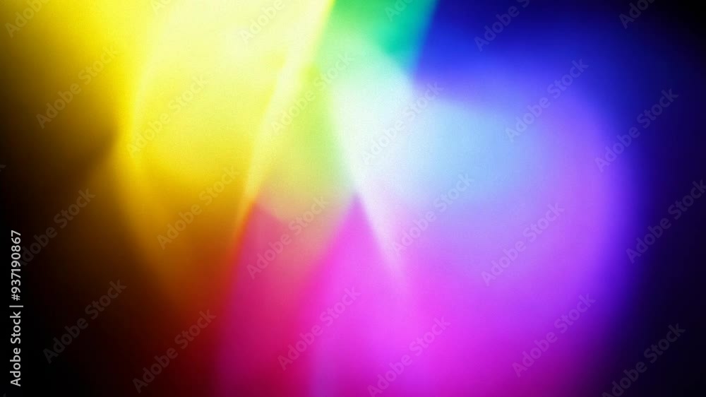 Abstract Blend of Vibrant Colors and Light Reflections Creating a Dynamic Spectrum Effect Abstract Blend of Vibrant Colors and Light Reflections Creating a Dynamic Spectrum Effect