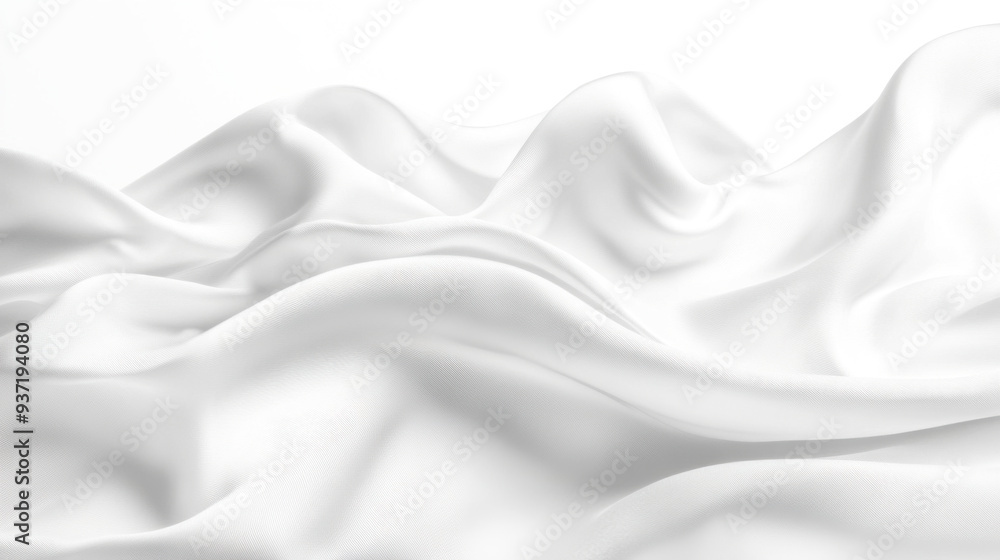 Soft white cloth are simple yet elegant for graphic design or wallpaper. Soft white cloth are simple yet elegant for graphic design or wallpaper.