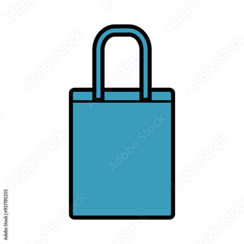 Shopping bag icon illustration vector design template