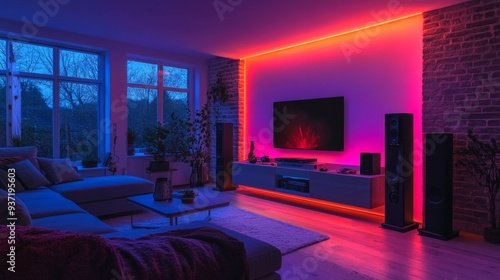 Living Room LED Lighting.