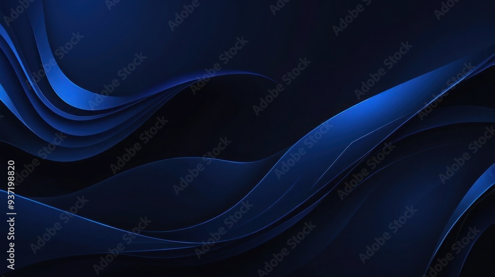 Background Dark Blue with Wave Abstract Vector Background Dark Blue with Wave Abstract Vector