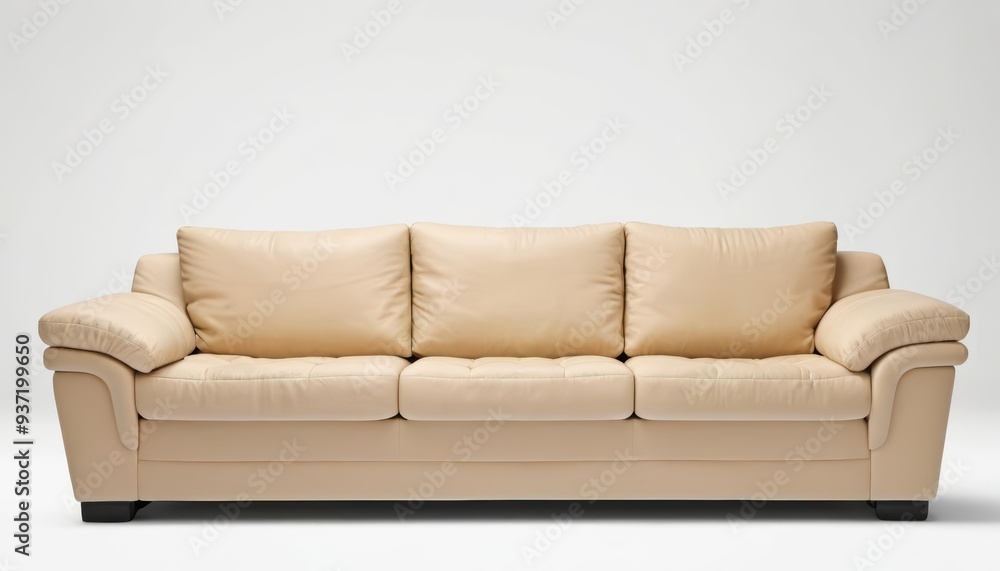 Fototapeta premium Modern Comfort Elegant Beige Sofa