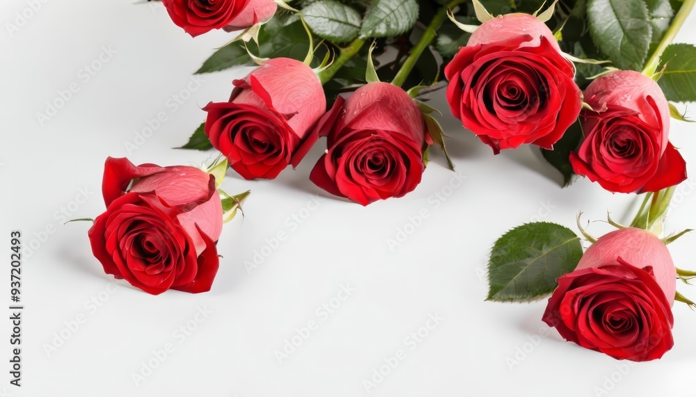Elegant bouquet of roses in bloom Elegant bouquet of roses in bloom