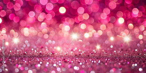 Pink Glitter Bokeh Background with Sparkling Lights, bokeh , glitter , pink , sparkle