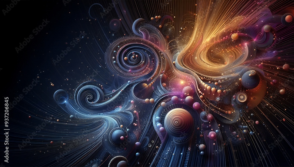 Abstract dark background Abstract dark background